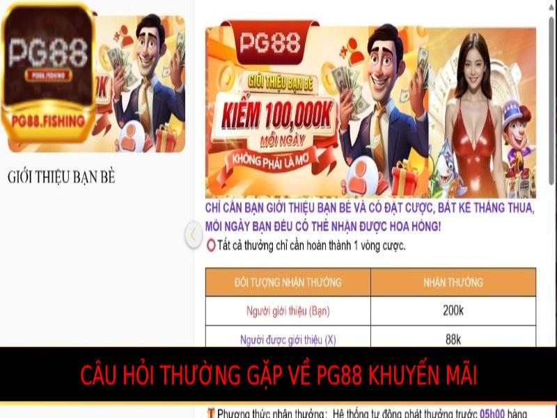 Pg88 Khuyến Mãi – Cập Nhật Các Ưu Đãi Hấp Dẫn Nhất 2024 Câu Hỏi Thường Gặp Về Pg88 Khuyến Mãi
