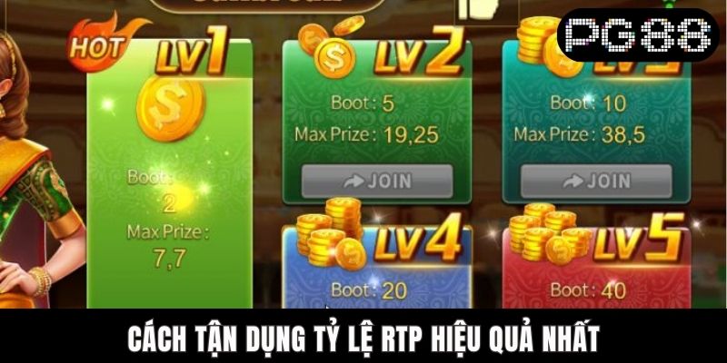 Cách tận dụng tỷ lệ RTP hiệu quả nhất
